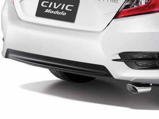 Rear under spoiler