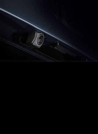 The Multi-angle Rear View Camera System includes wide-angle and top-down views that let you see everything around you while driving in reverse.