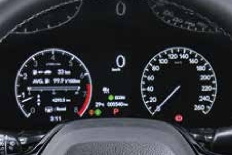 7'' Digital + Analog Meter with Driving Information Display