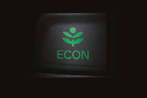 ECON mode button for improve fuel efficiency