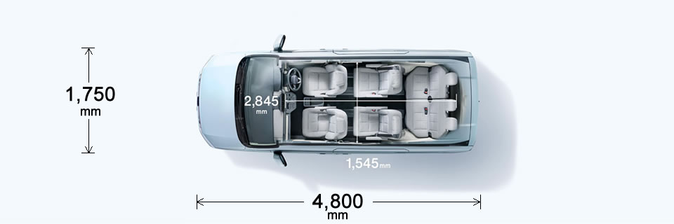 The panoramic windshield delivers an unobstructed view, enhancing driver situational awareness with 180° horizontal sightlines