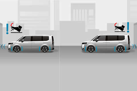 Short Range Collision Mitigation Brake Assist